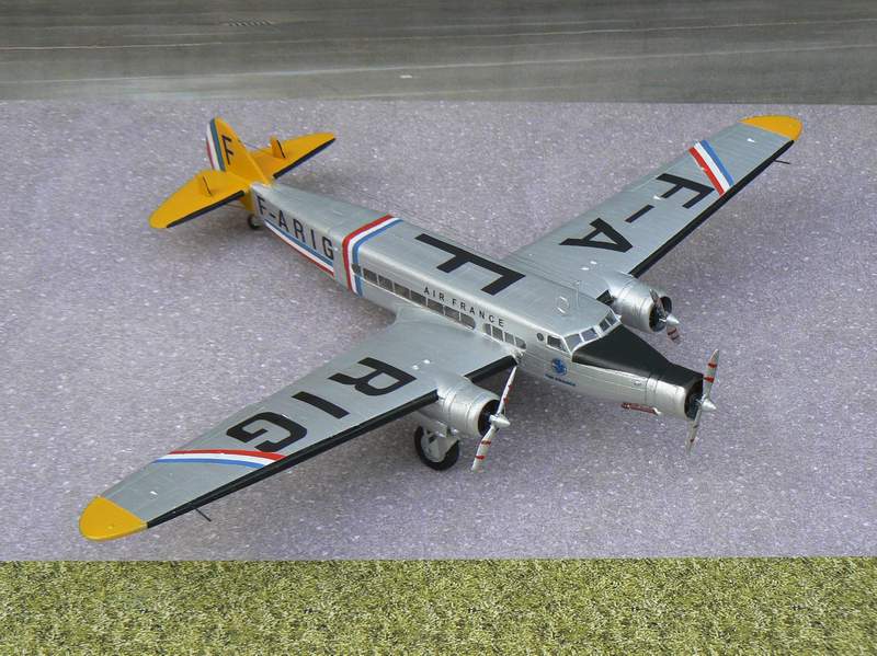 maquette avion - Air France Dewoitine 338 - ref : VF465 Aero